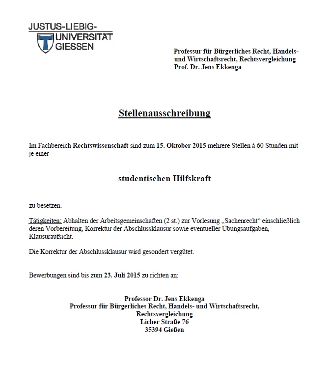 Ausschreibung stud  Hiwis AG Sachenrecht2 (2)