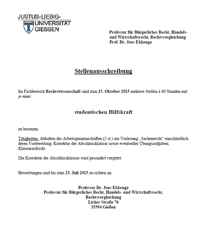 Ausschreibung stud  Hiwis AG Sachenrecht2 (2)