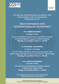 Rechtsfragen der internationalen Sicherheit³