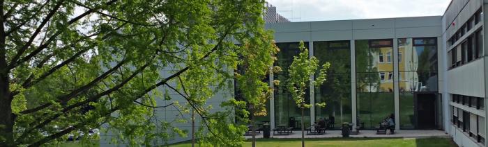 Slider: Das neue Hörsaalgebäude