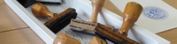 Slider: Verschiedene Stempel des Dekanats