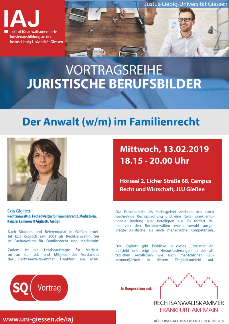 PlakatBerufsbildvortragAnwltinimFamilienrecht21.1..jpg
