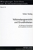 Vollstreckungsverzicht und Grundfreiheiten cover cut