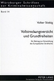 Vollstreckungsverzicht und Grundfreiheiten cover cut