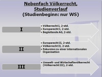 Nebenfach Völkerrecht Übersicht