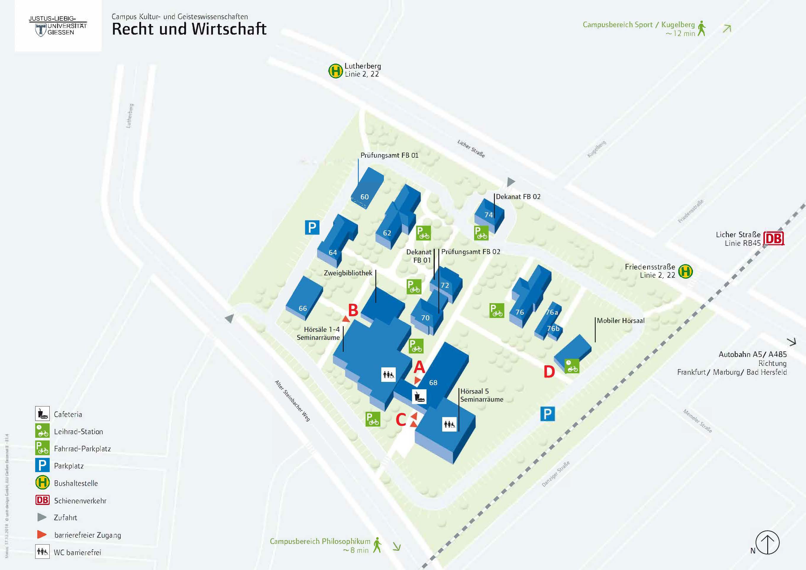 Wegeleitsystem des FB01