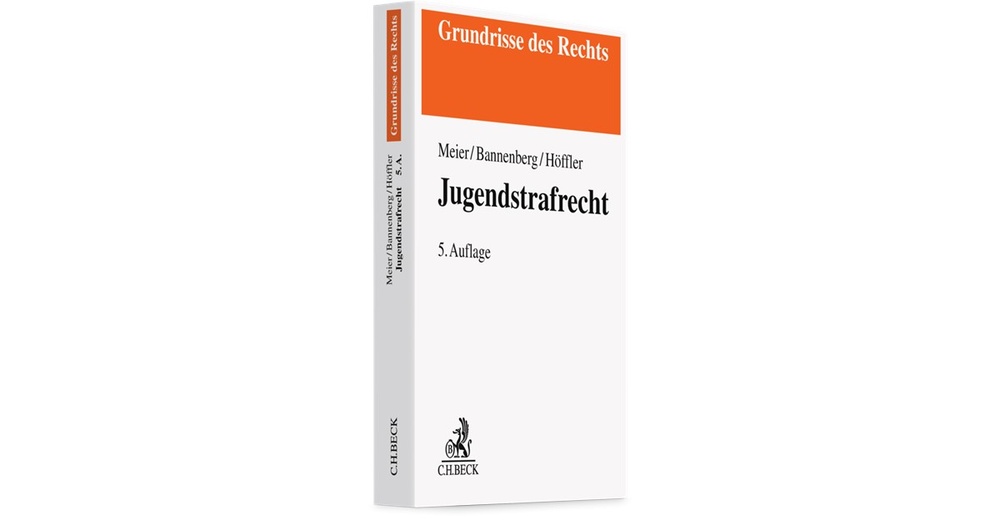 Cover - Meier, Bannenberg & Höffler - Jugendstrafrecht (5. Auflage)