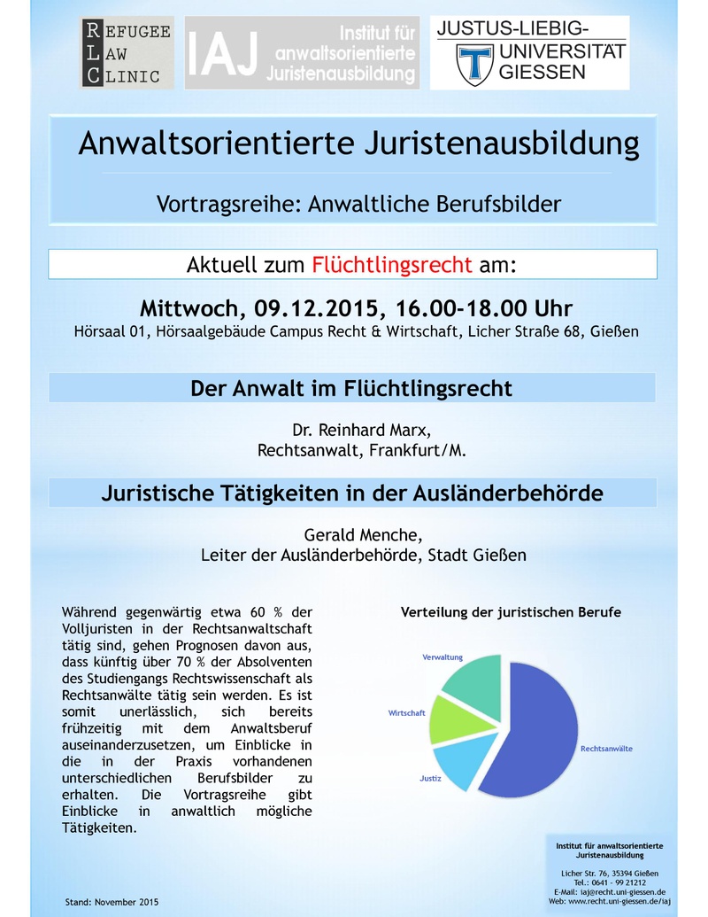 Plakat Flyer IAJ
