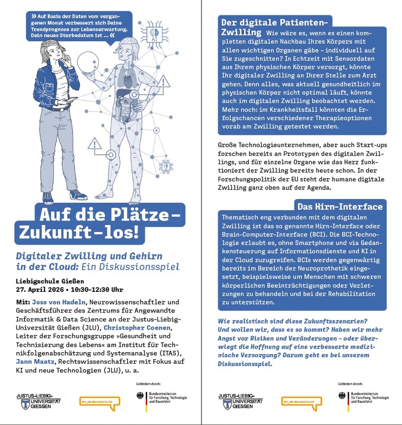 Flyer Digitaler Zwilling Liebigschule