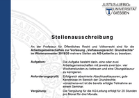 Stellenausschreibung AG-Leiter/in