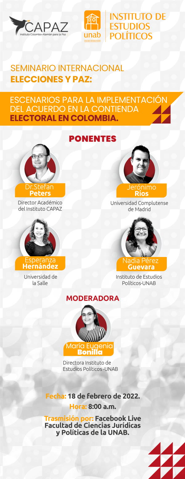 PIEZAS SEMINARIO ELECTORAL MAILING
