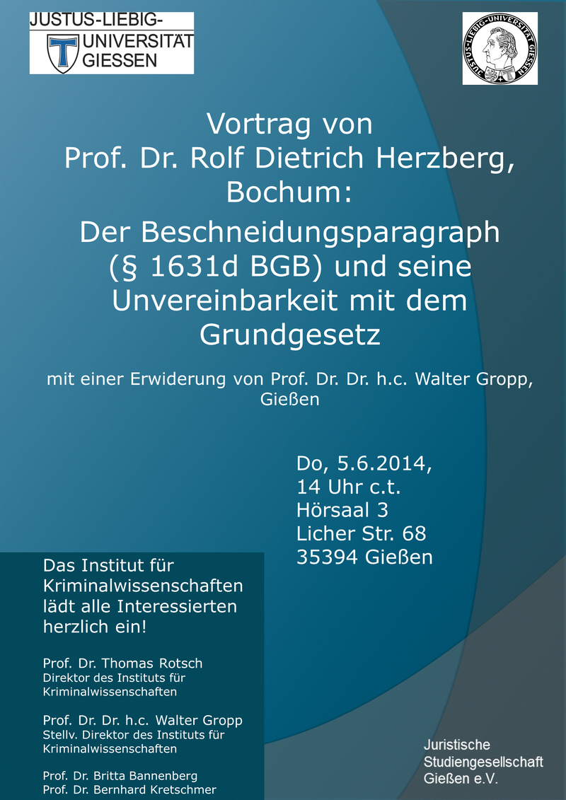 Vortrag Professor Herzberg 05.06.2014