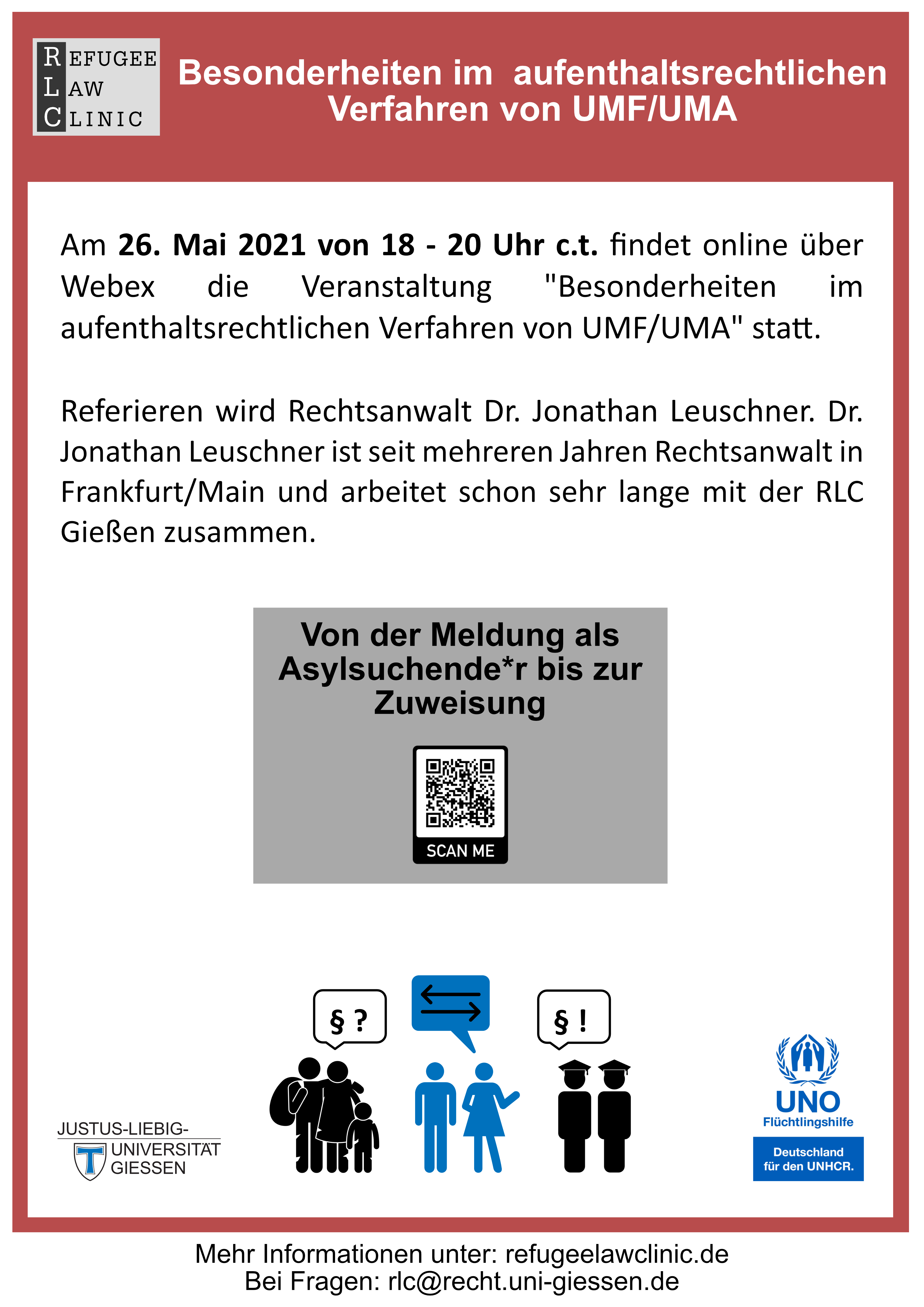 Besonderheiten im aufenthalthrechtlichen Verfahren von UMF UMA