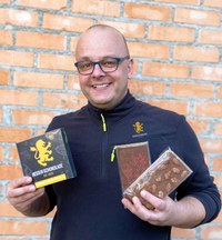 Bastian Schütz, Co-Gründer von "Hessen Schokolade"