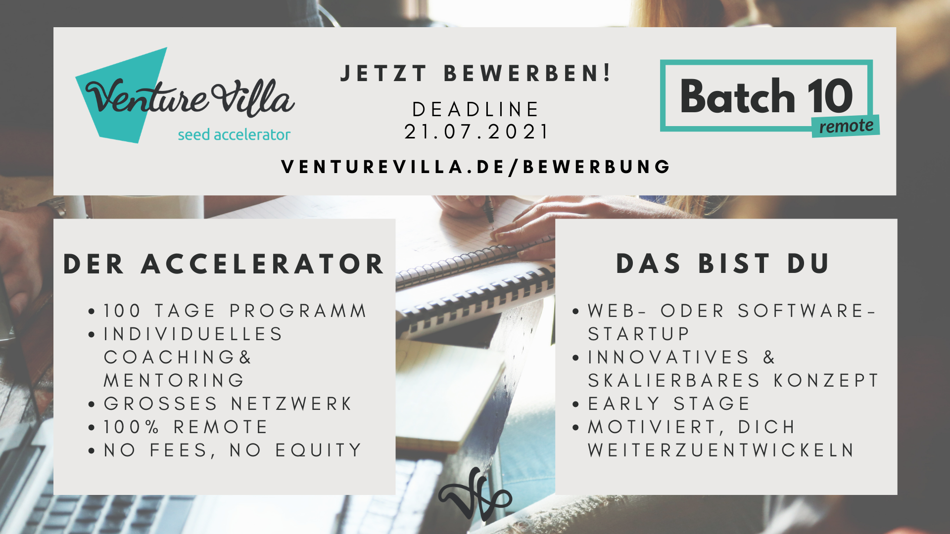 Batch 10 VentureVilla