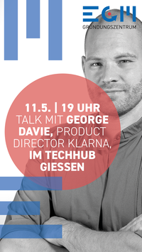 Gründungsstammtisch mit George Davie (Klarna)