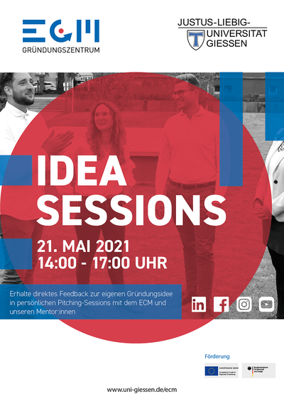 Idea Sessions Sommersemester 2021 Idea Sessions Sommersemester 2021