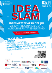 Idea Slam 2022 Poster - neue Location
