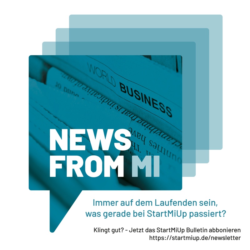 StartMiUp Newsletter-Anmeldung