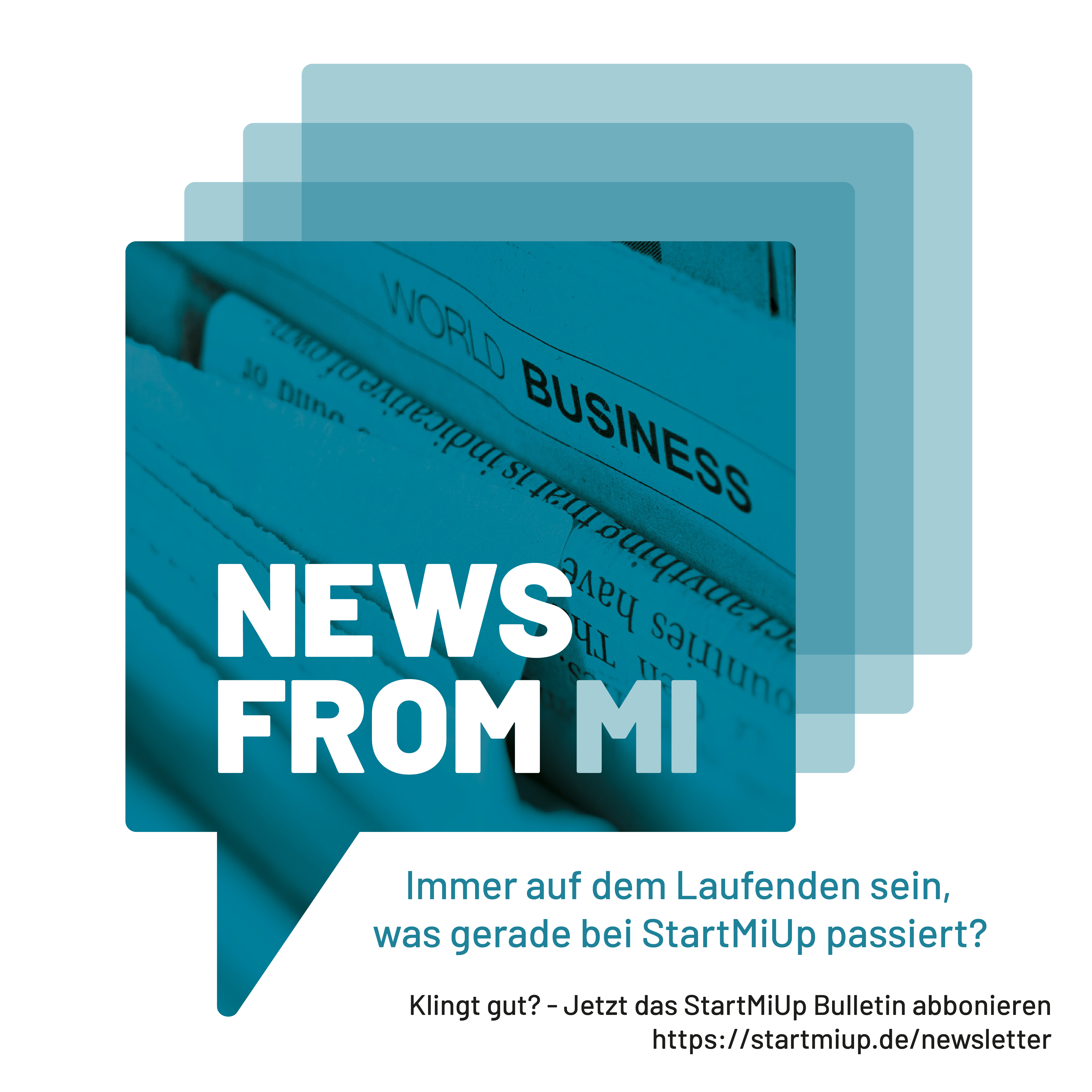 StartMiUp Newsletter-Anmeldung
