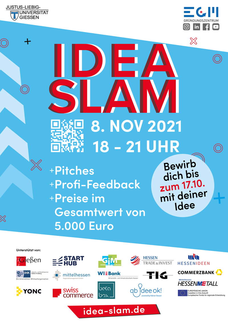 Idea Slam 2021 Plakat