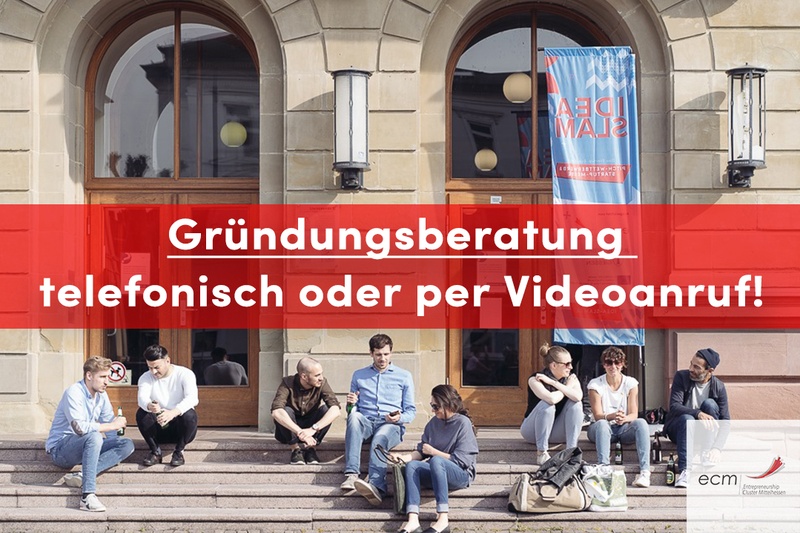 Gründungsberatungen ab jetzt telefonisch oder per Videoanruf