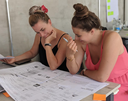 Ines und Jana von Nutriinja. Foto: Dominik Tryba