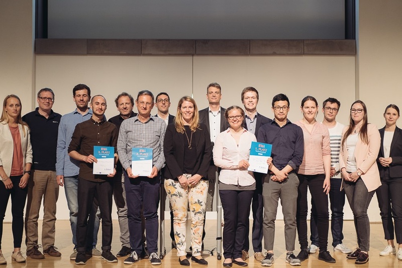 Gewinner und Juroren des Idea Slam 2019