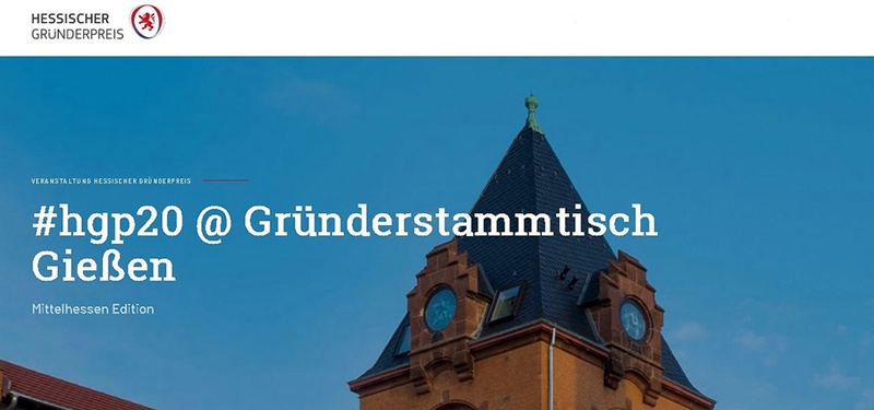 Hessischer Gründerpreis 2020 beim Gründerstammtisch