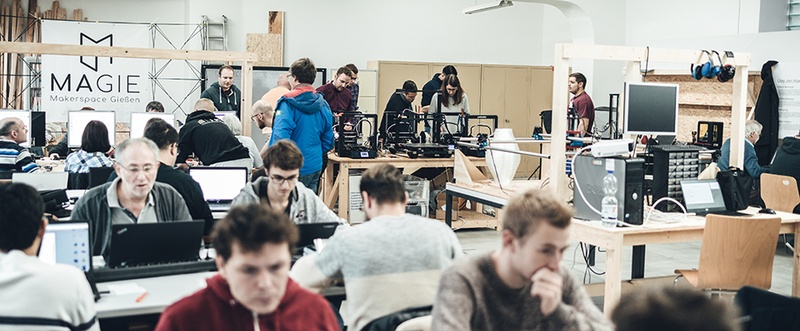 ECM im Makerspace MAGIE (c) Daniel Körber - koerberkunst.de
