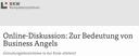 RKW Kompetenzzentrum Online-Diskussion