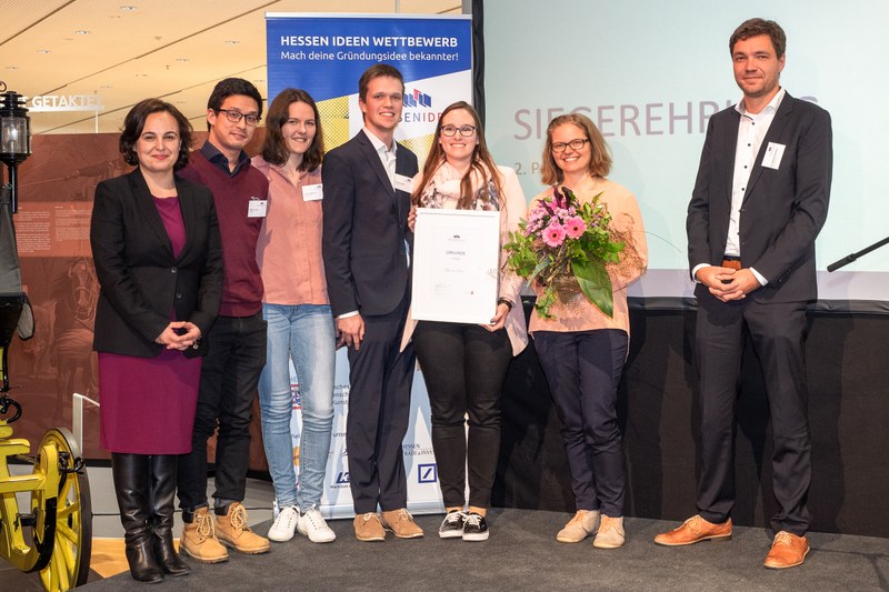 Plasma Panel gewinnt 2. Platz bei Hessen Ideen 2019
