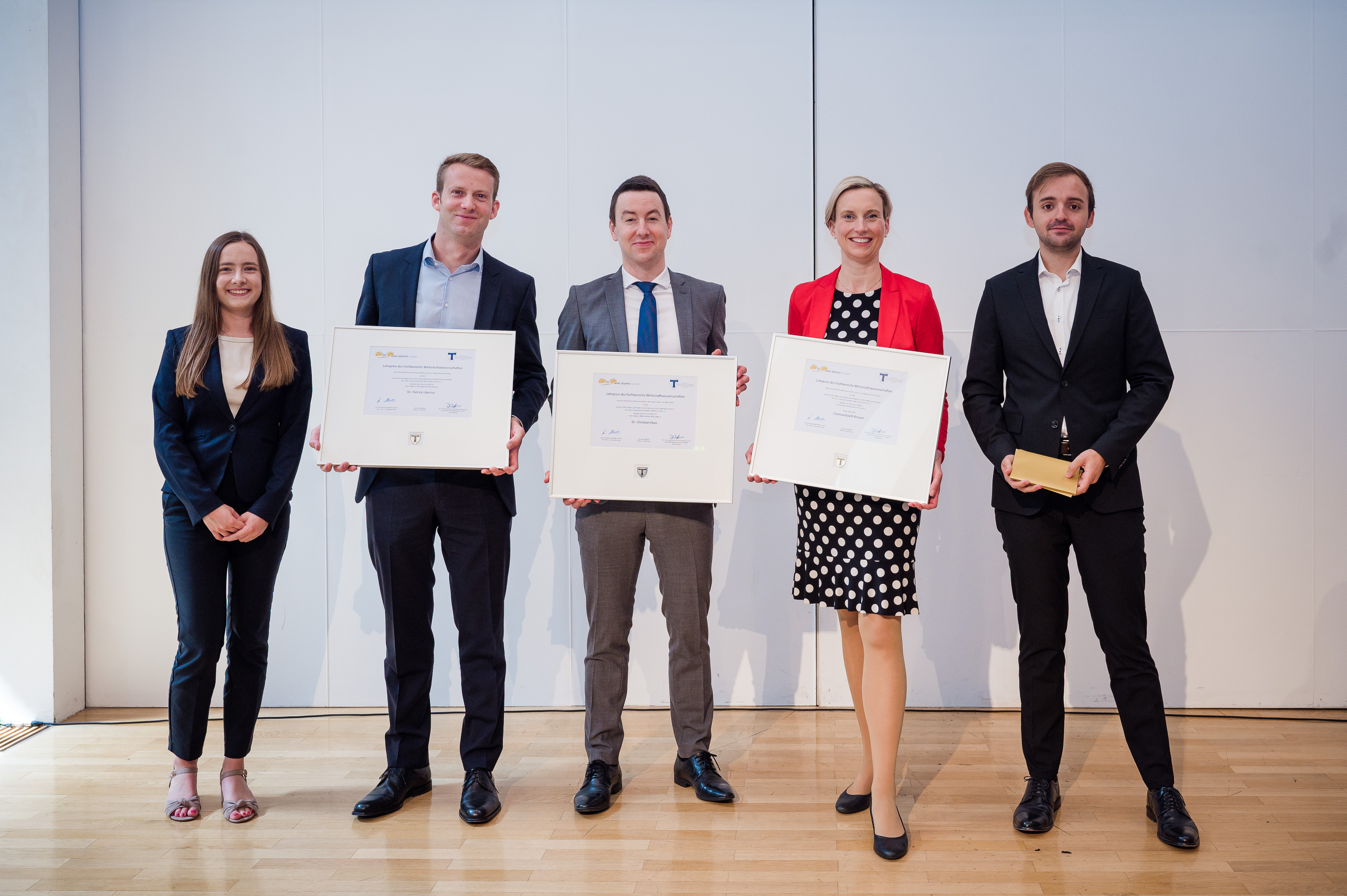 JLU WiWi Absolventenfeier 2002 Lehrpreis