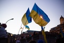 Ukraine Flagge