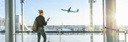 Frau am Flughafen (Colourbox 30559666 von #221861)