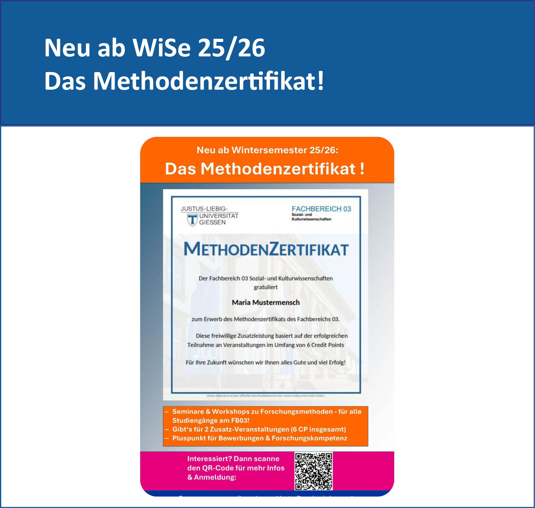 Methodenzertifikat