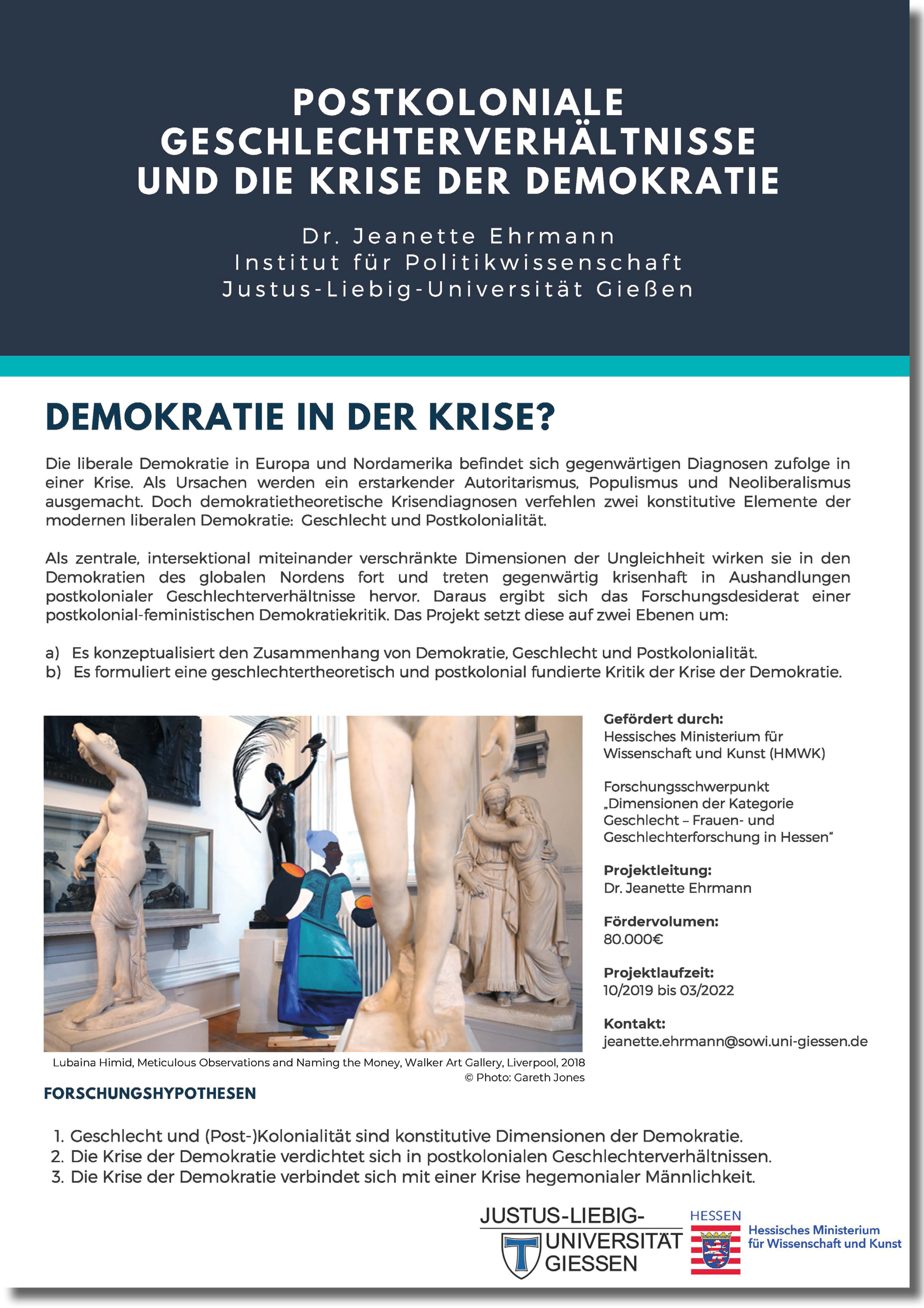 Postkoloniale Geschlechterverhältnisse und die Krise der Demokratie