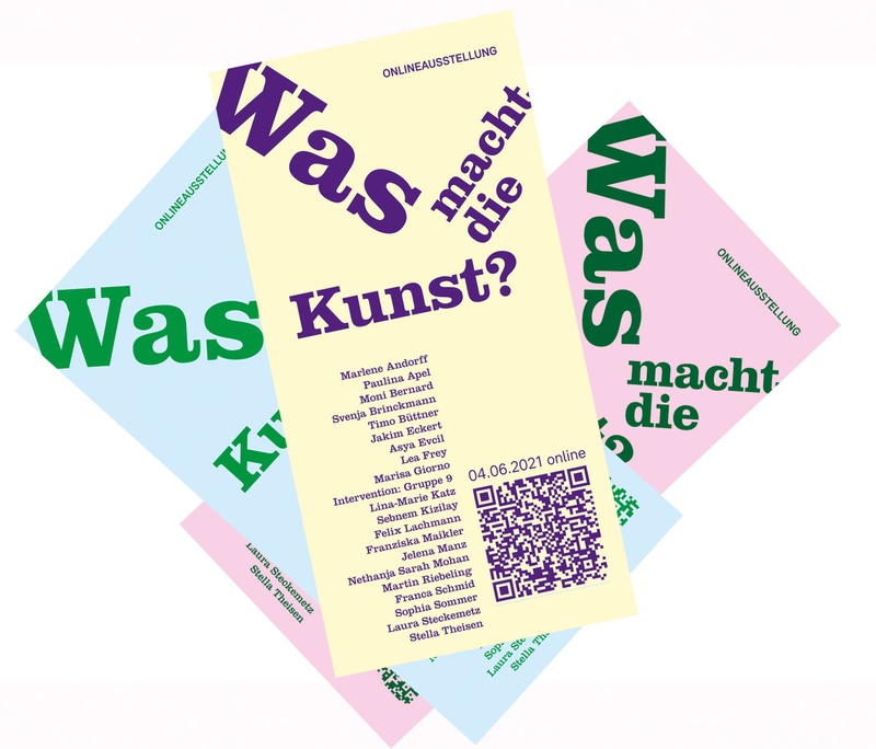 WAS MACHT DIE KUNST?