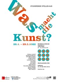 WAS MACHT DIE KUNST?