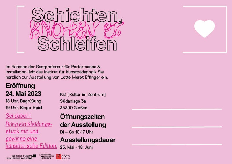 Einladung Rückseite