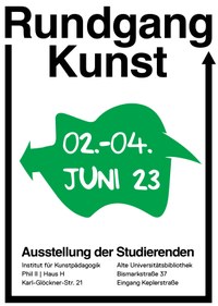 Rundgang Kunst 2023 Einladung