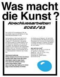 Was macht die Kunst?