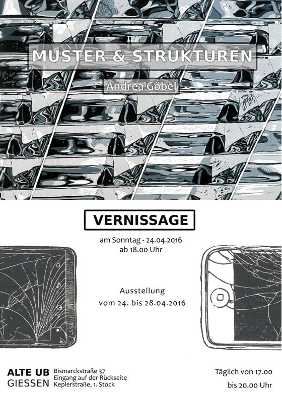 Andrea Göbel: Muster & Strukturen, 24.04. - 28.04.2016