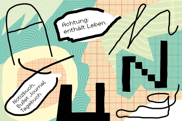 Flyer "Achtung: Enthält Leben"