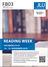 Reading Week 2019