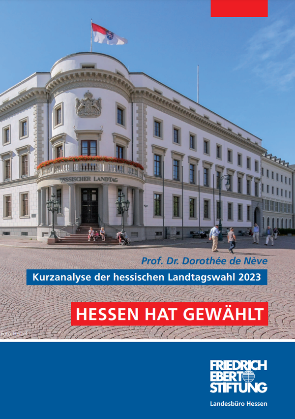 Cover FES-Kurzanalyse LTW Hessen 2023
