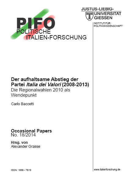 Occasional Papers Nr. 18