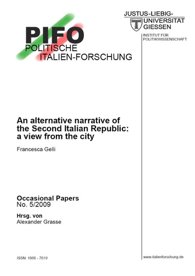 Occasional Papers Nr. 5