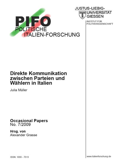 Occasional Papers Nr. 7