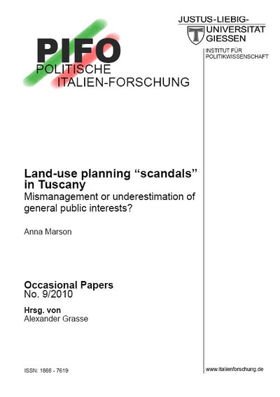 Occasional Papers Nr. 9